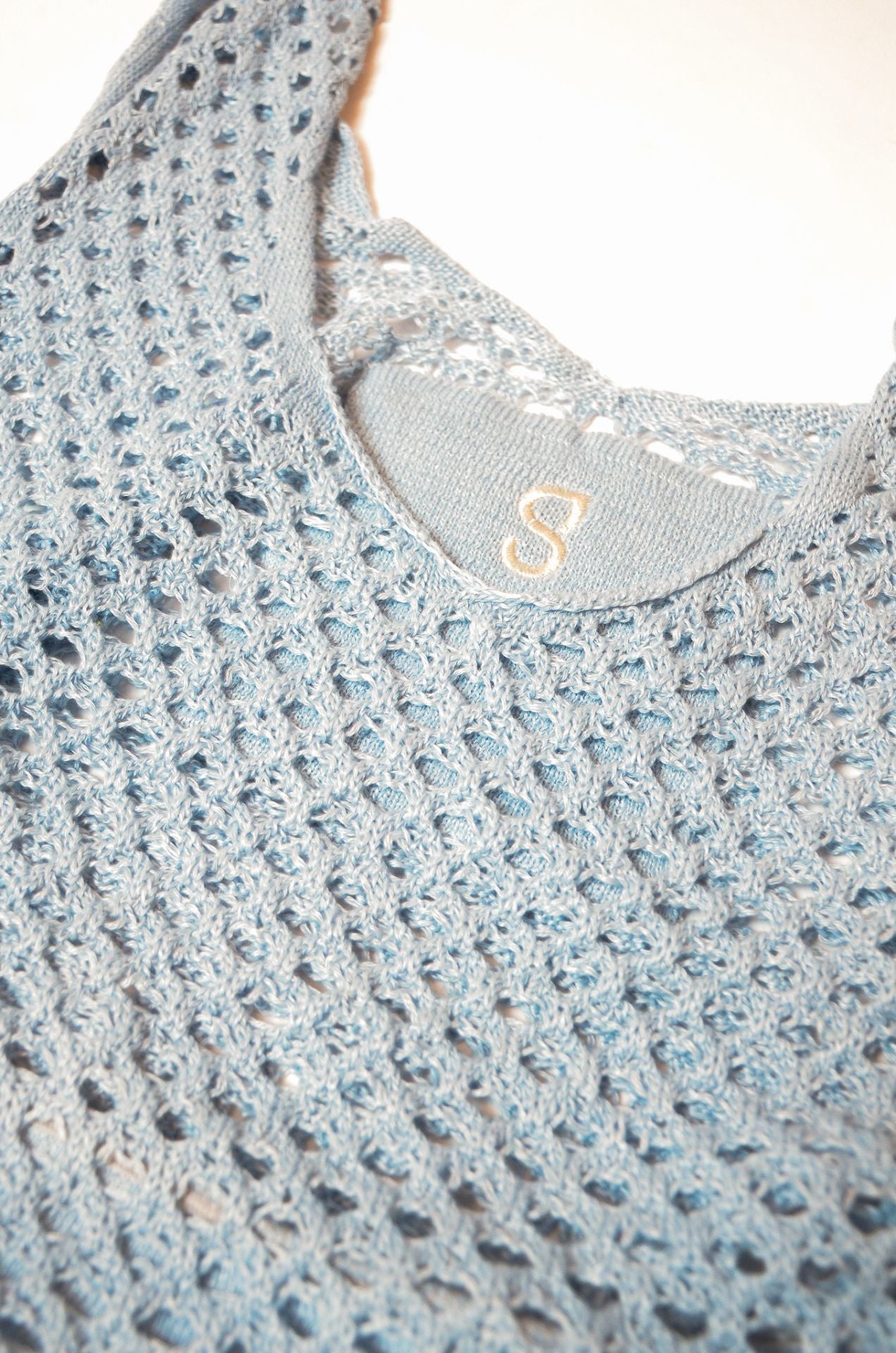 TIED CROCHET BAG