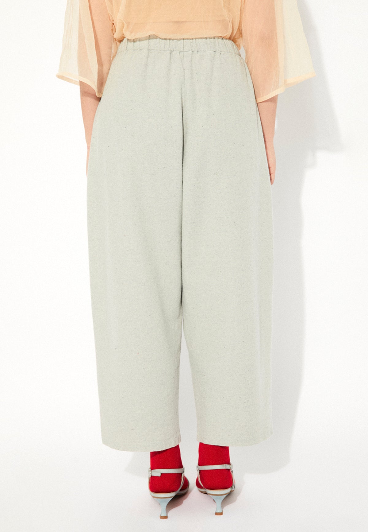 EVERGREEN PANTS LIGHT GREY - Moeon