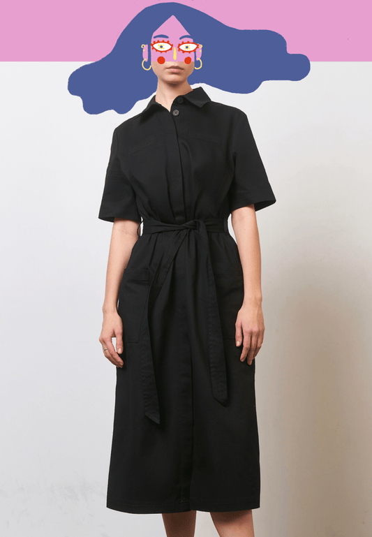 FUNCTIONAL LONG DRESS - Moeon