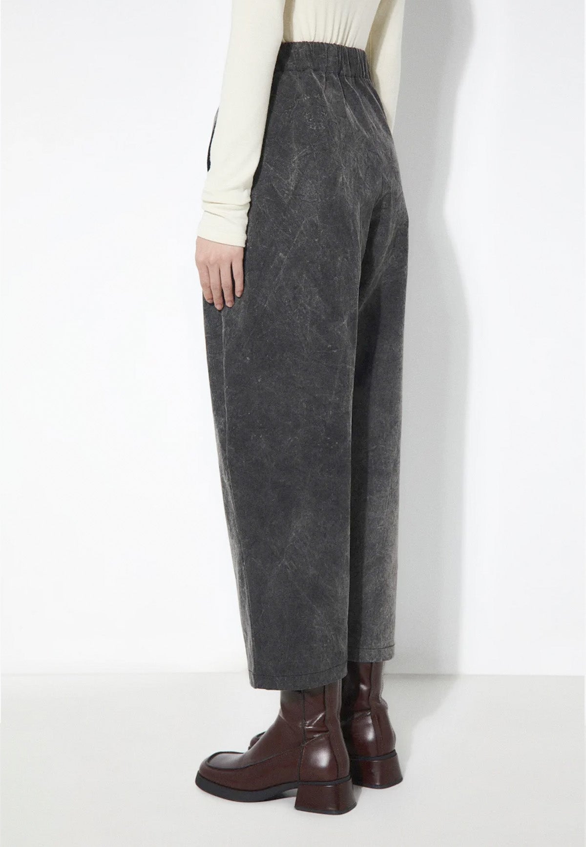 HETI PANTS DARK GREY - Moeon