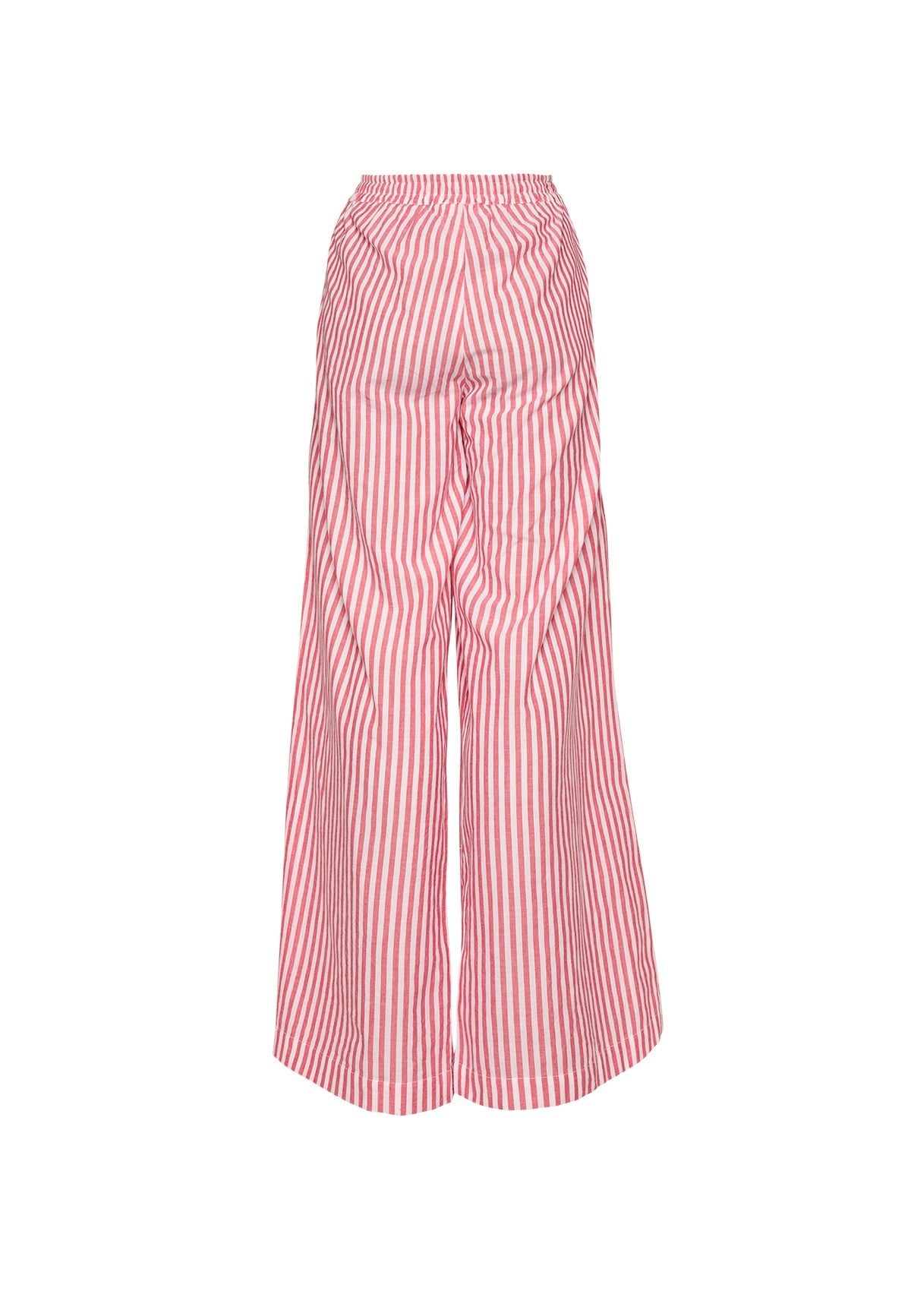 HILDE PANTS RED WHITE - Moeon