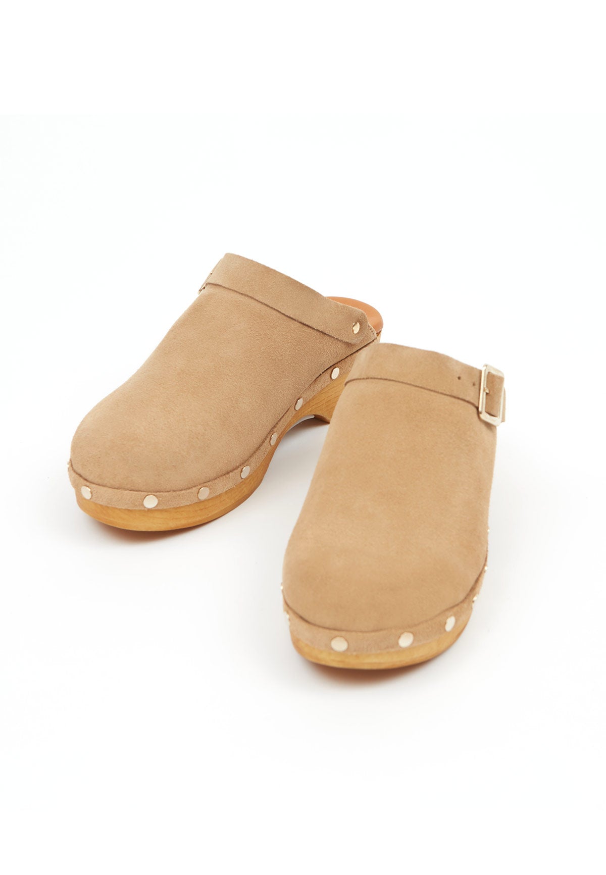 LEATHER CLOGS - Moeon
