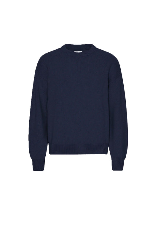 MERINO WOOL OVERSIZED CREW - Moeon
