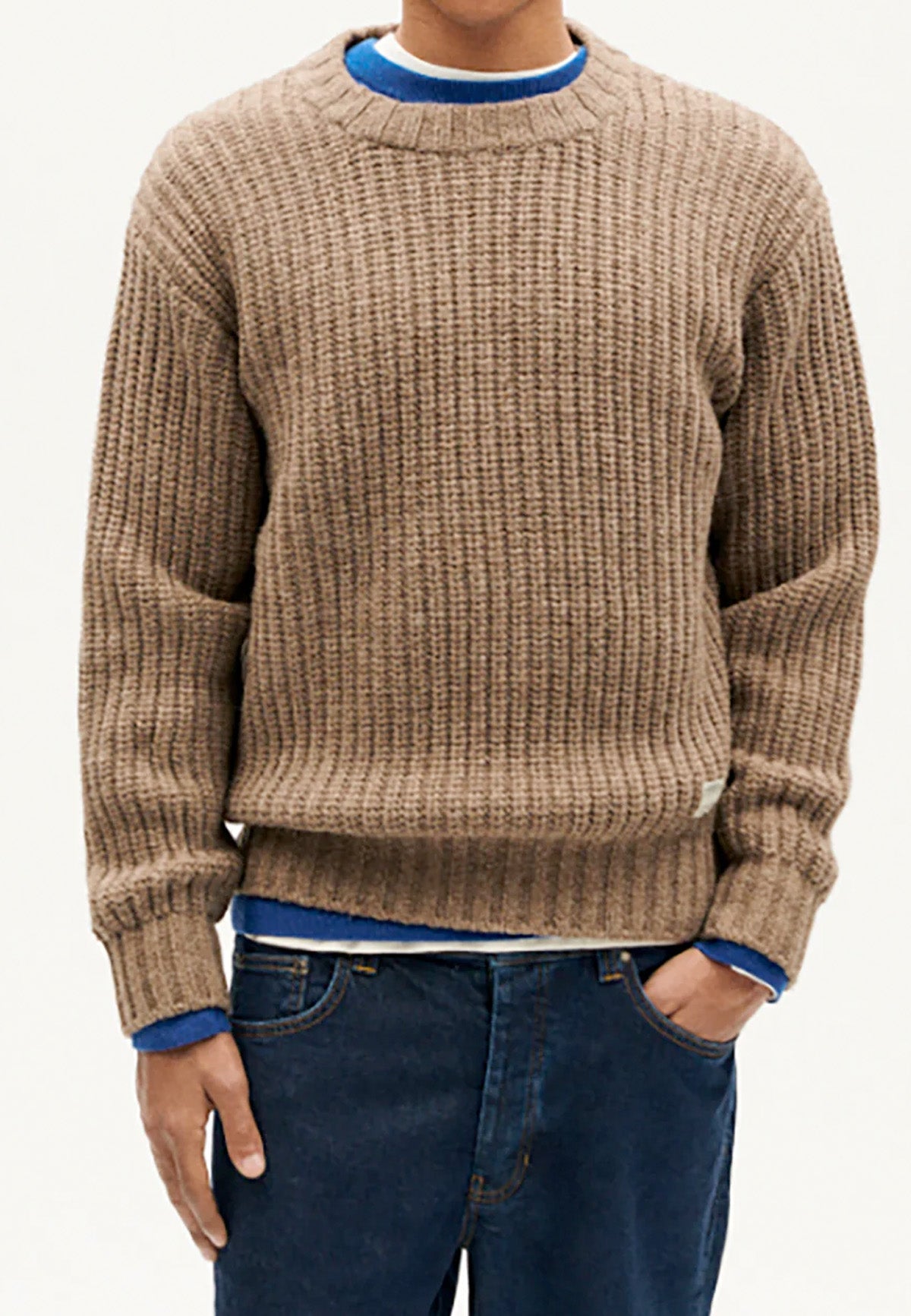 SANTOS KNITTED SWEATER UNDYED - Moeon
