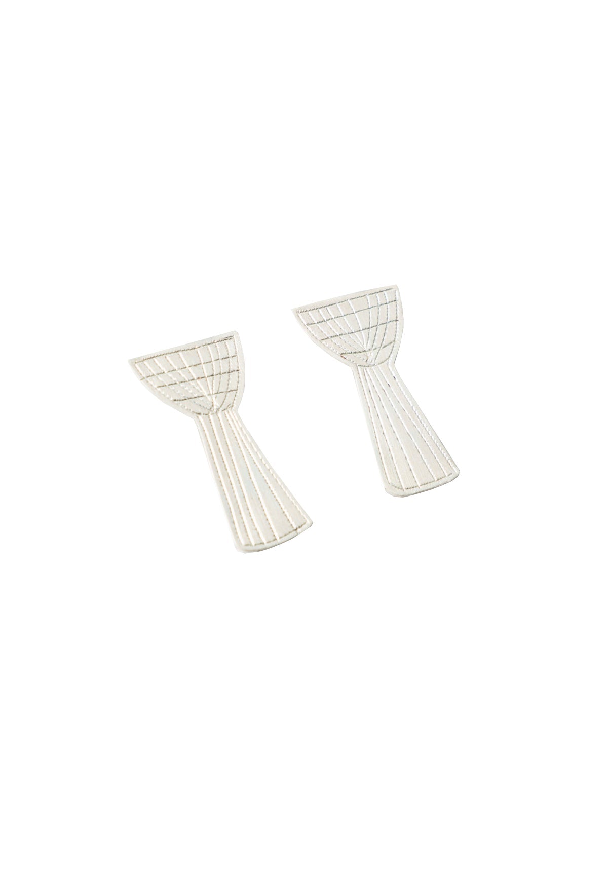 EARRINGS VASES SILVER - Moeon