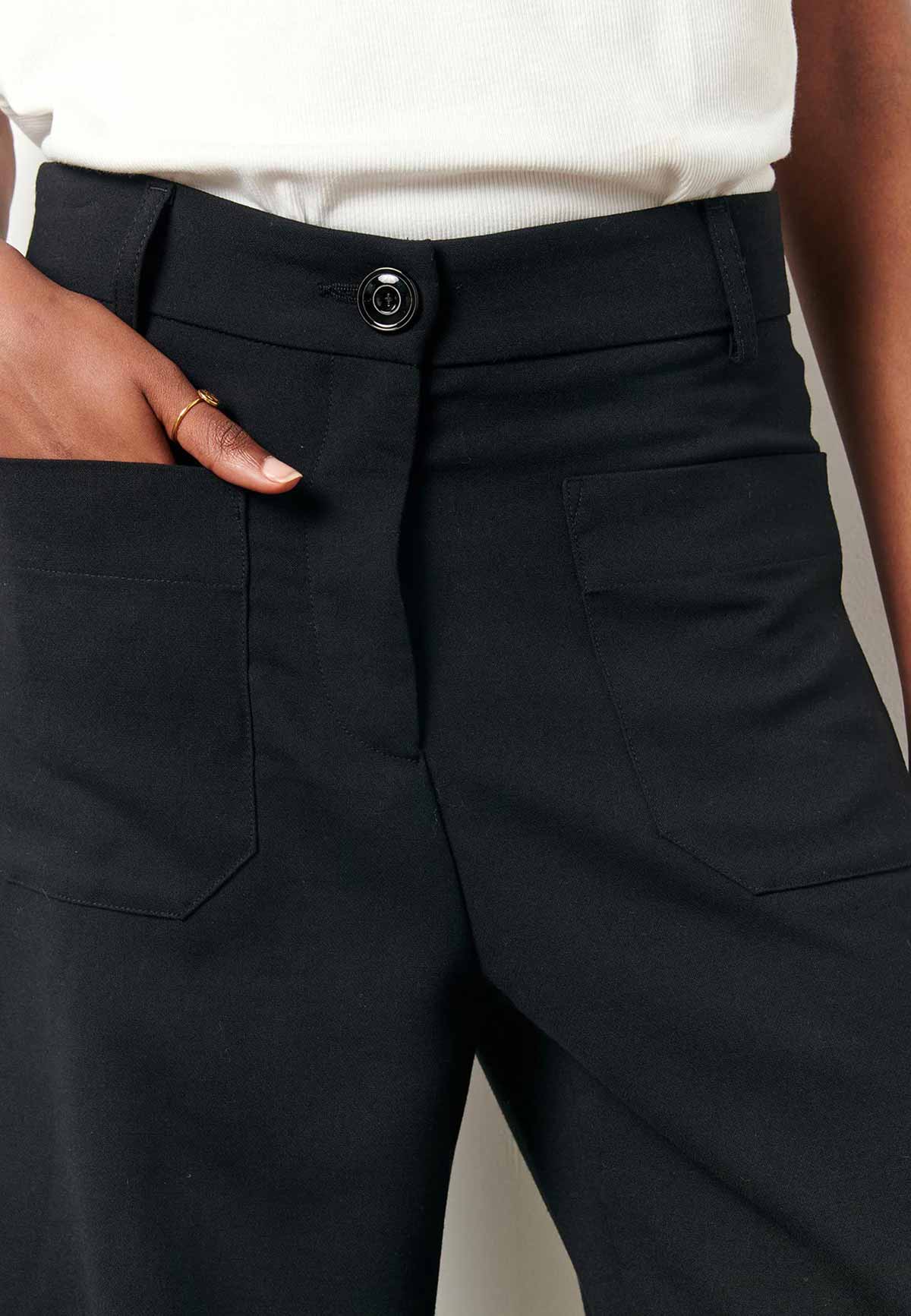 HUDKIN PANTS BLACK - Moeon