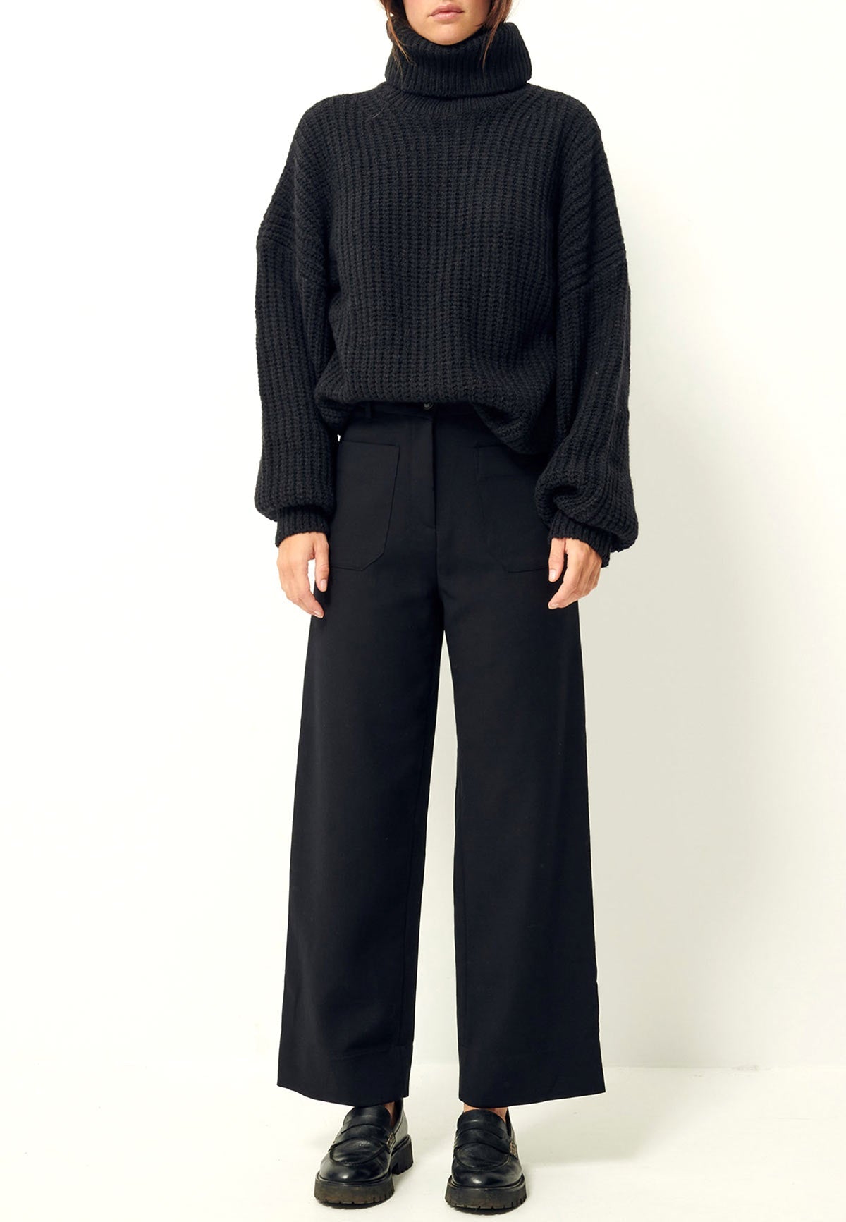 HUDKIN PANTS BLACK - Moeon