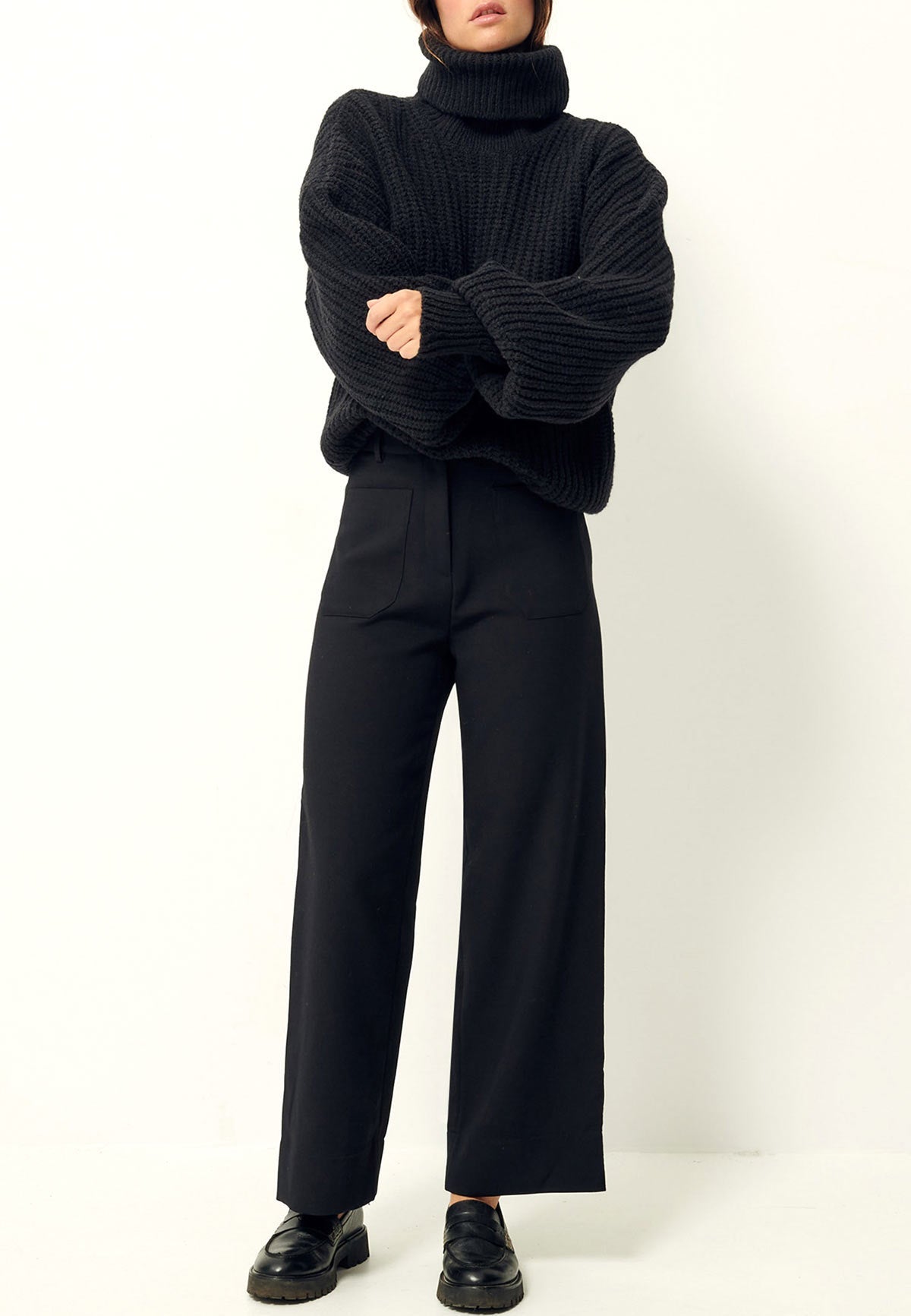 HUDKIN PANTS BLACK - Moeon