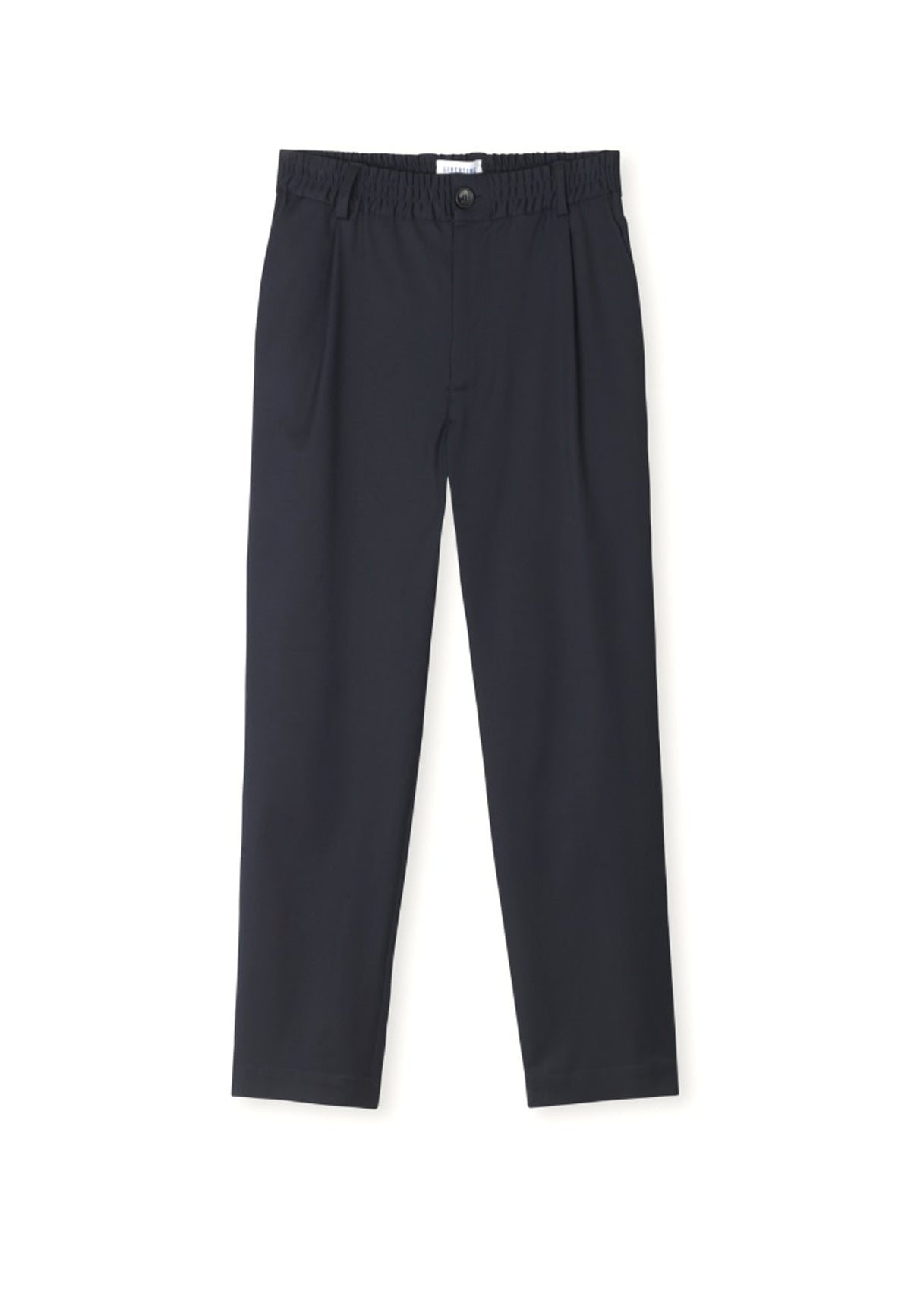 SMOKE PANTS DARK NAVY - Moeon