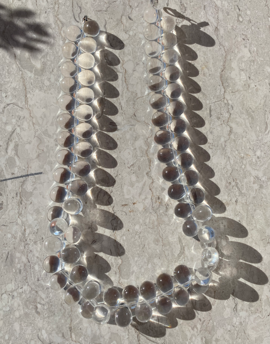 CLEAR DROPS NECKLACE