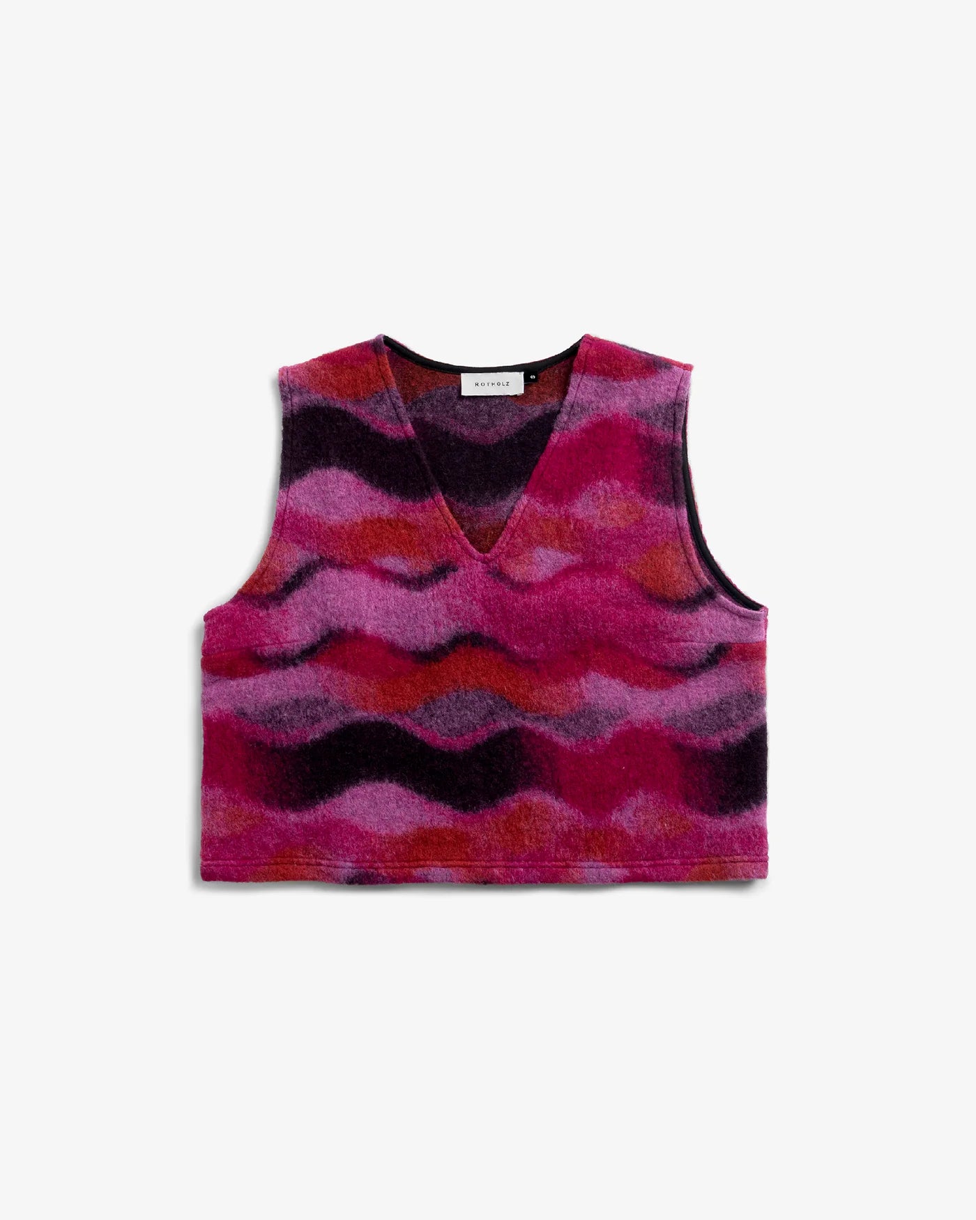 CROPPED WOOL VEST