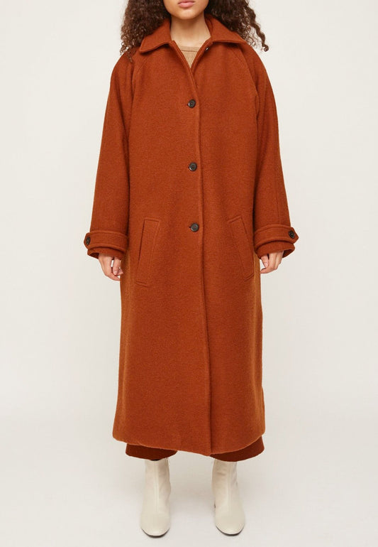ALINE COAT RUST - Moeon
