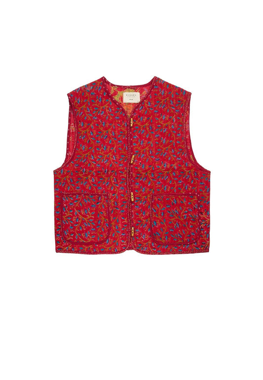 AMALIE SILK VEST - Moeon