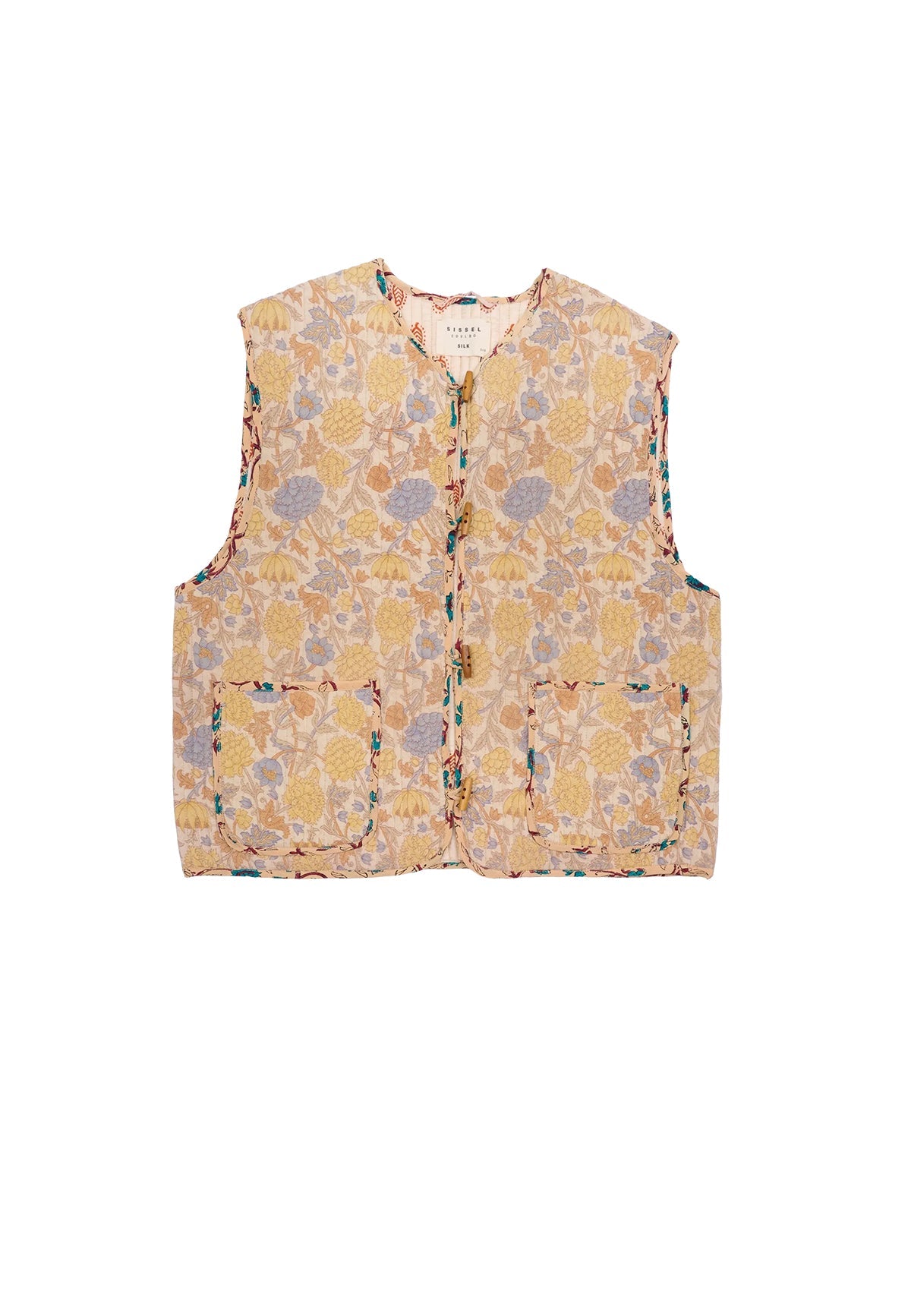 AMALIE SILK VEST - Moeon