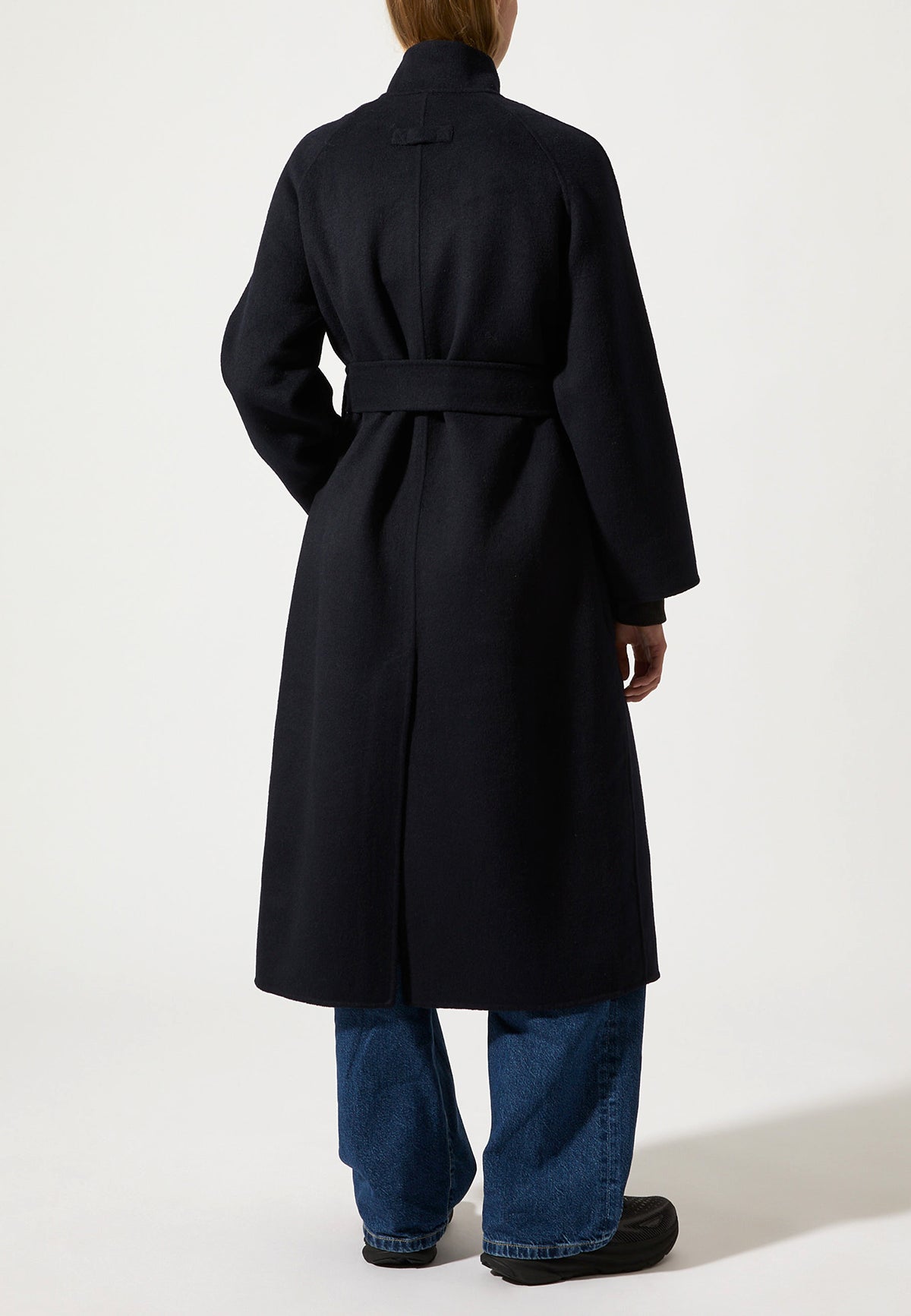 BEM COAT MIDNIGHT BLUE - Moeon