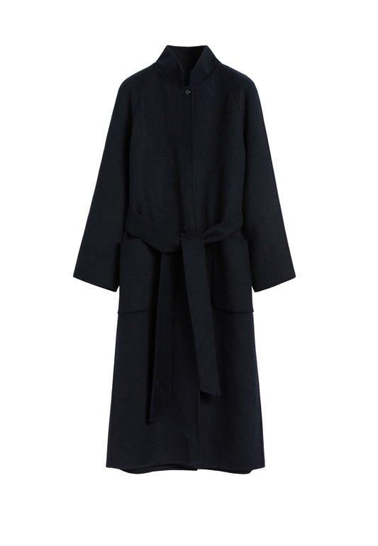 BEM COAT MIDNIGHT BLUE - Moeon