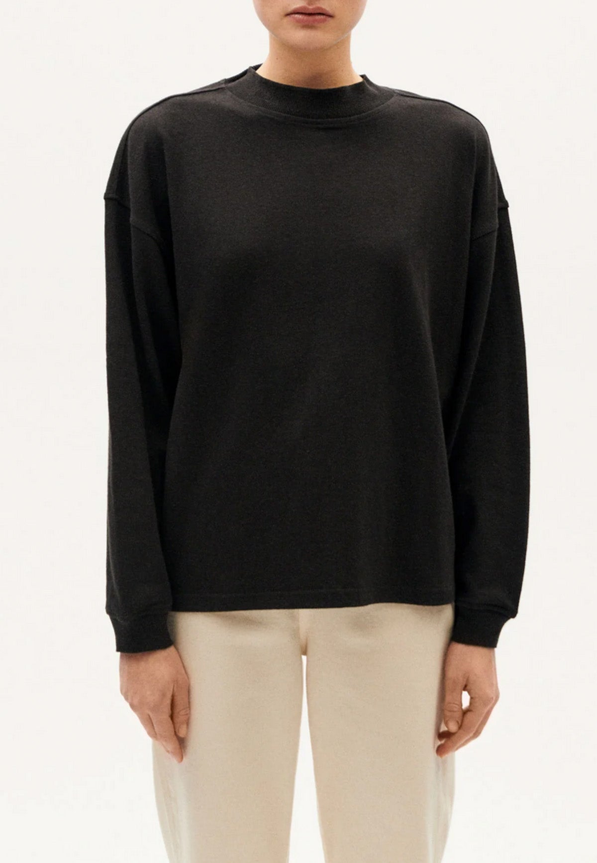 BLACK HEMP FREIRE T - SHIRT - Moeon