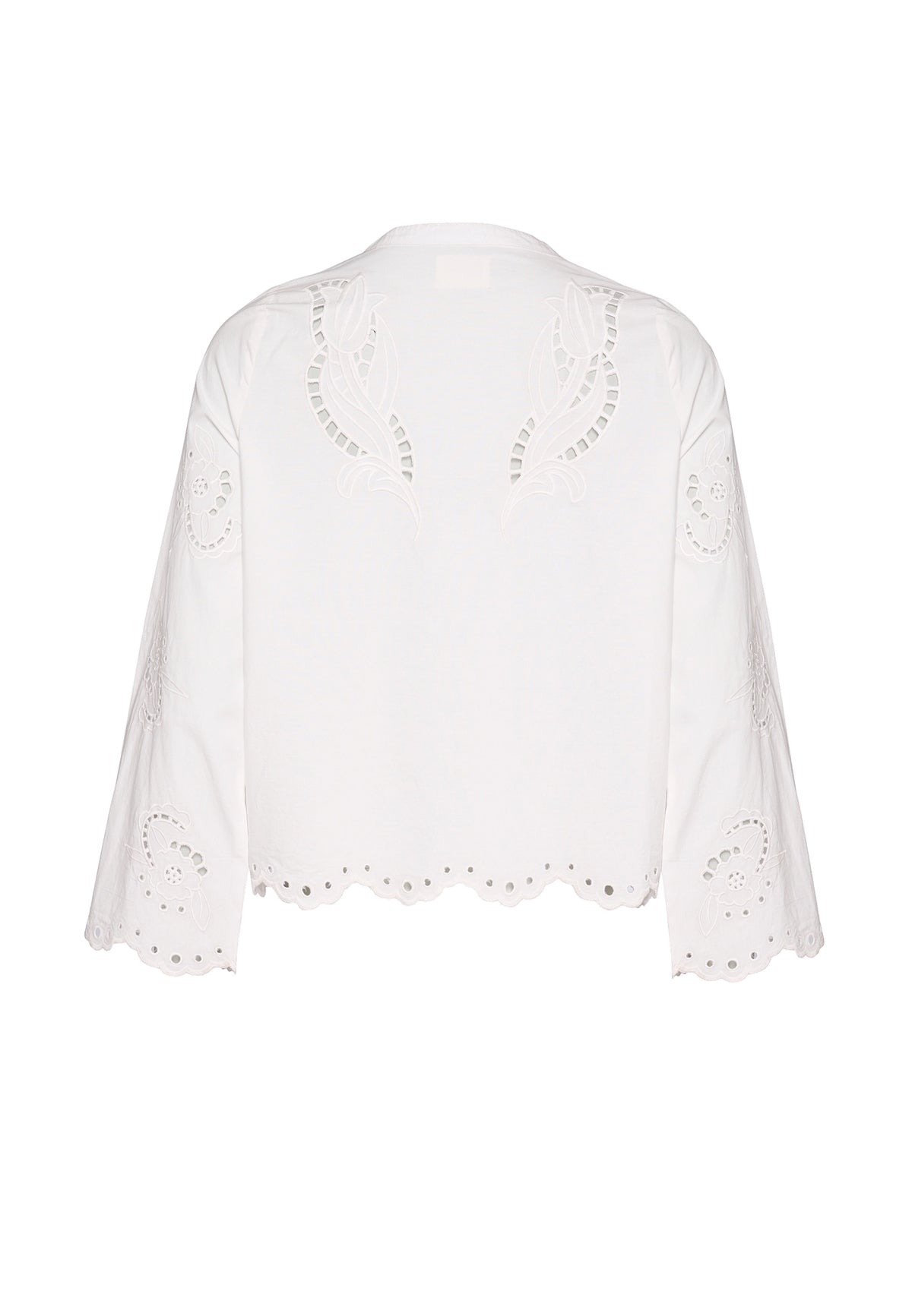 CECILIE COTTON SHIRT WHITE - Moeon