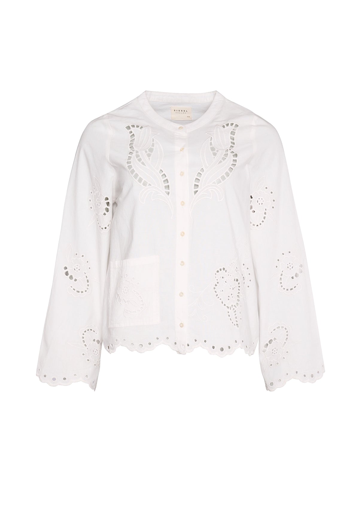 CECILIE COTTON SHIRT WHITE - Moeon