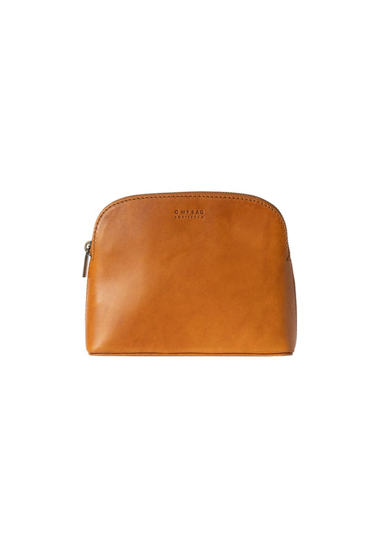 COSMETIC BAG COGNAC - Moeon