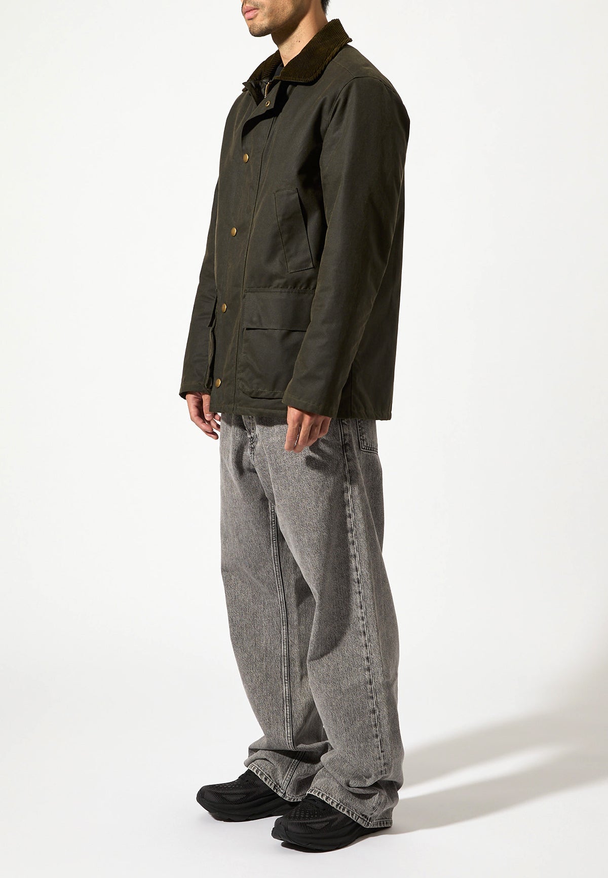 CURTIS JACKET OLIVE - Moeon