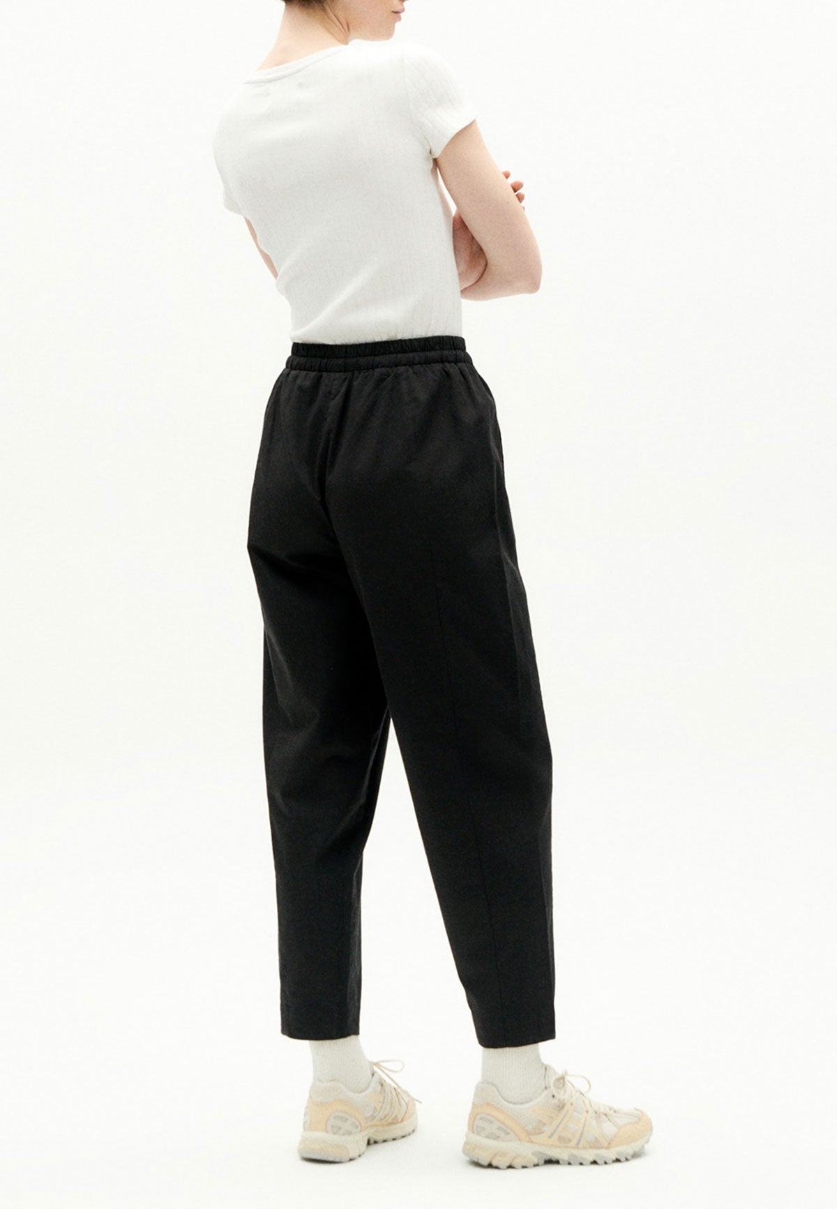 ESTHER PANTS BLACK - Moeon