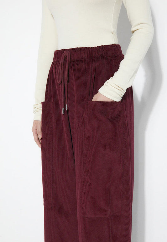 ESTHER WINE PANTS - Moeon