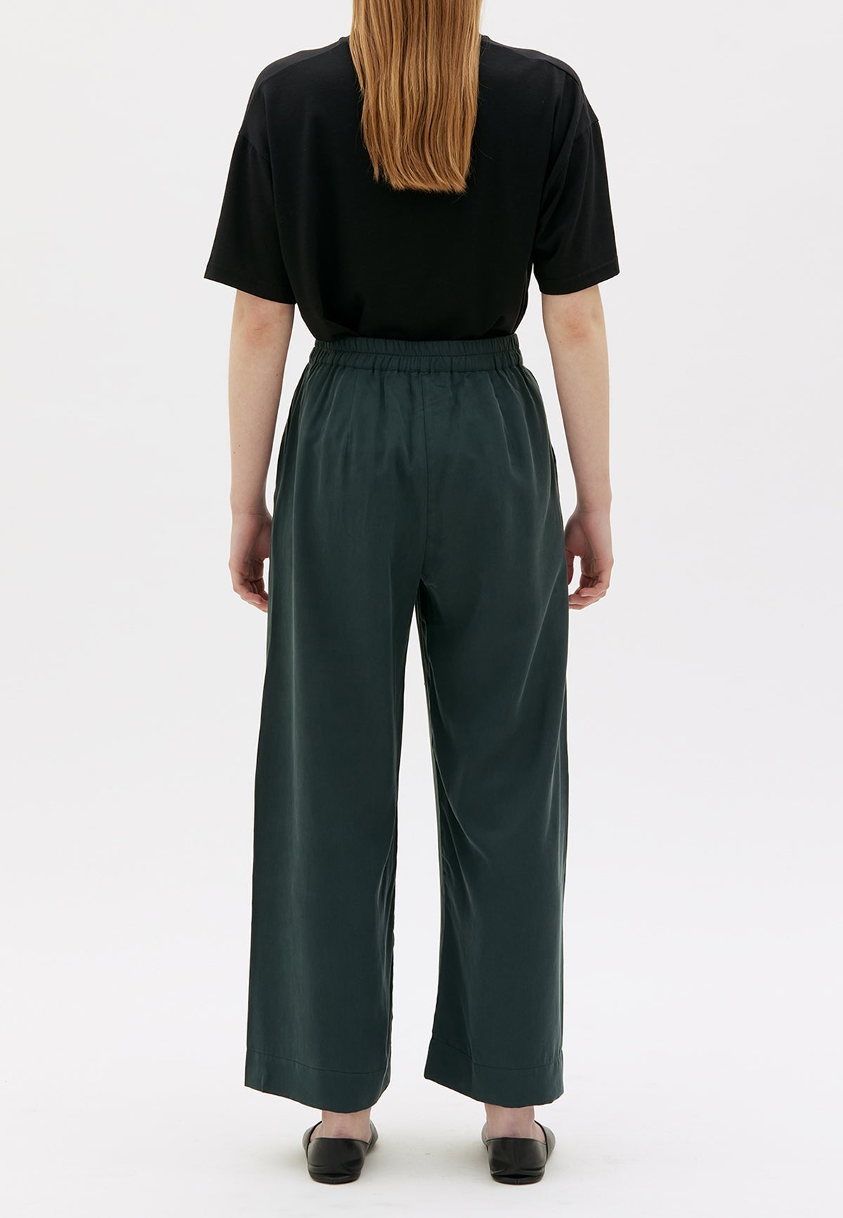 FLOWY TENCEL PANTS - Moeon