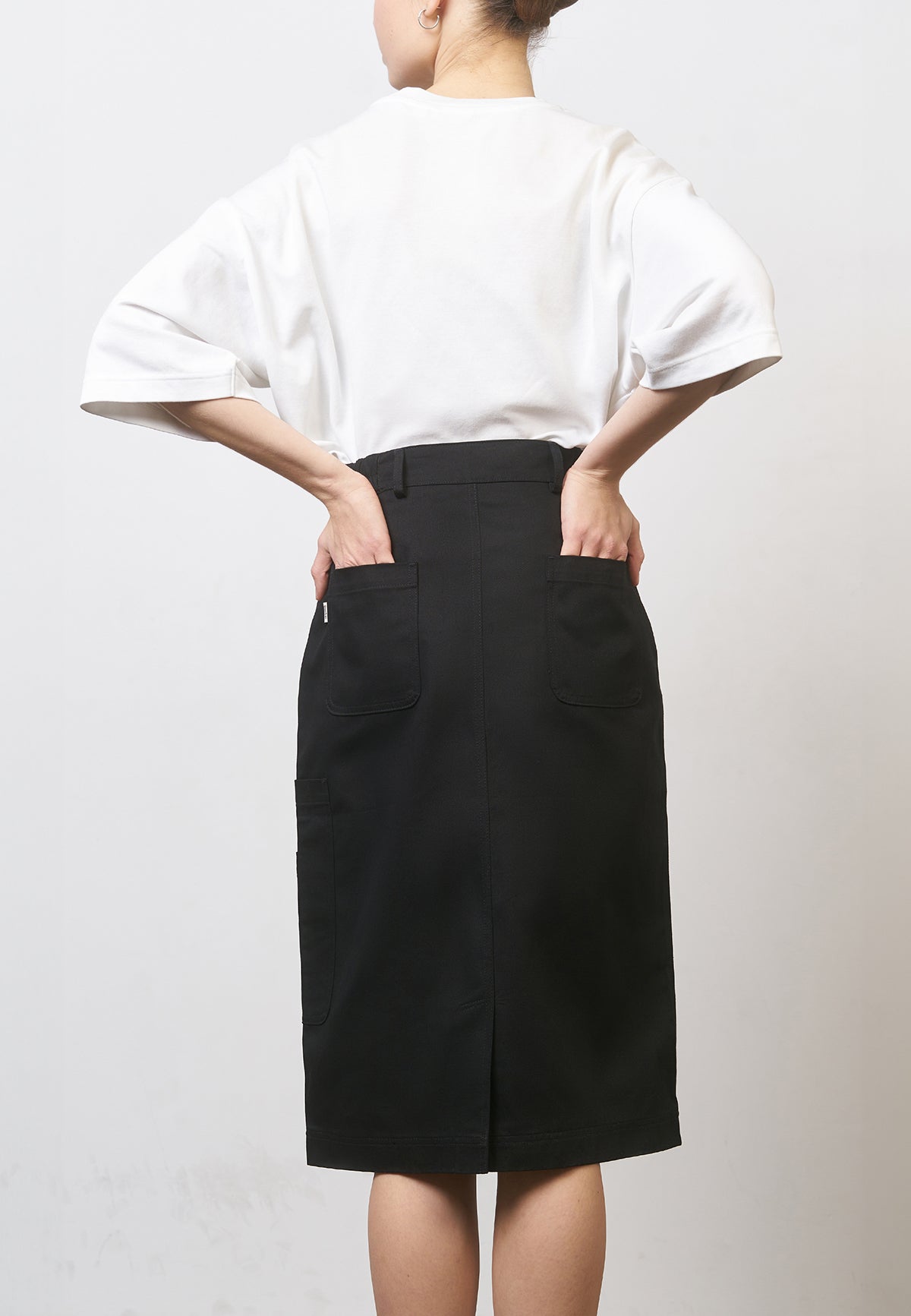 FUNCTIONAL MIDI SKIRT - Moeon