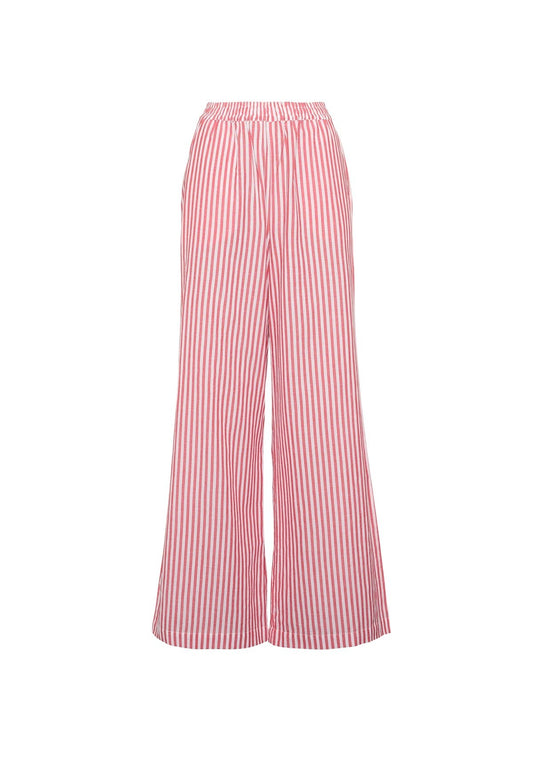 HILDE PANTS RED WHITE - Moeon