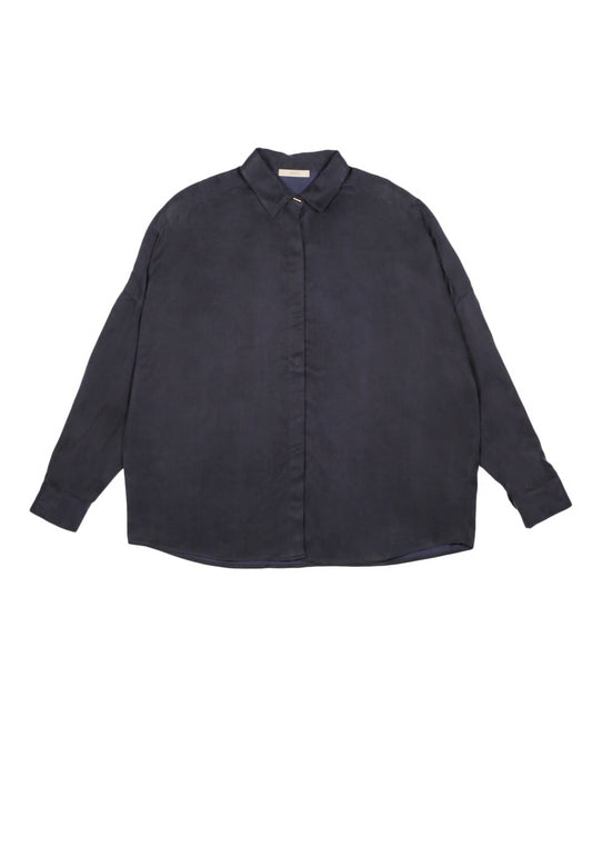 LADY D SHIRT NAVY - Moeon