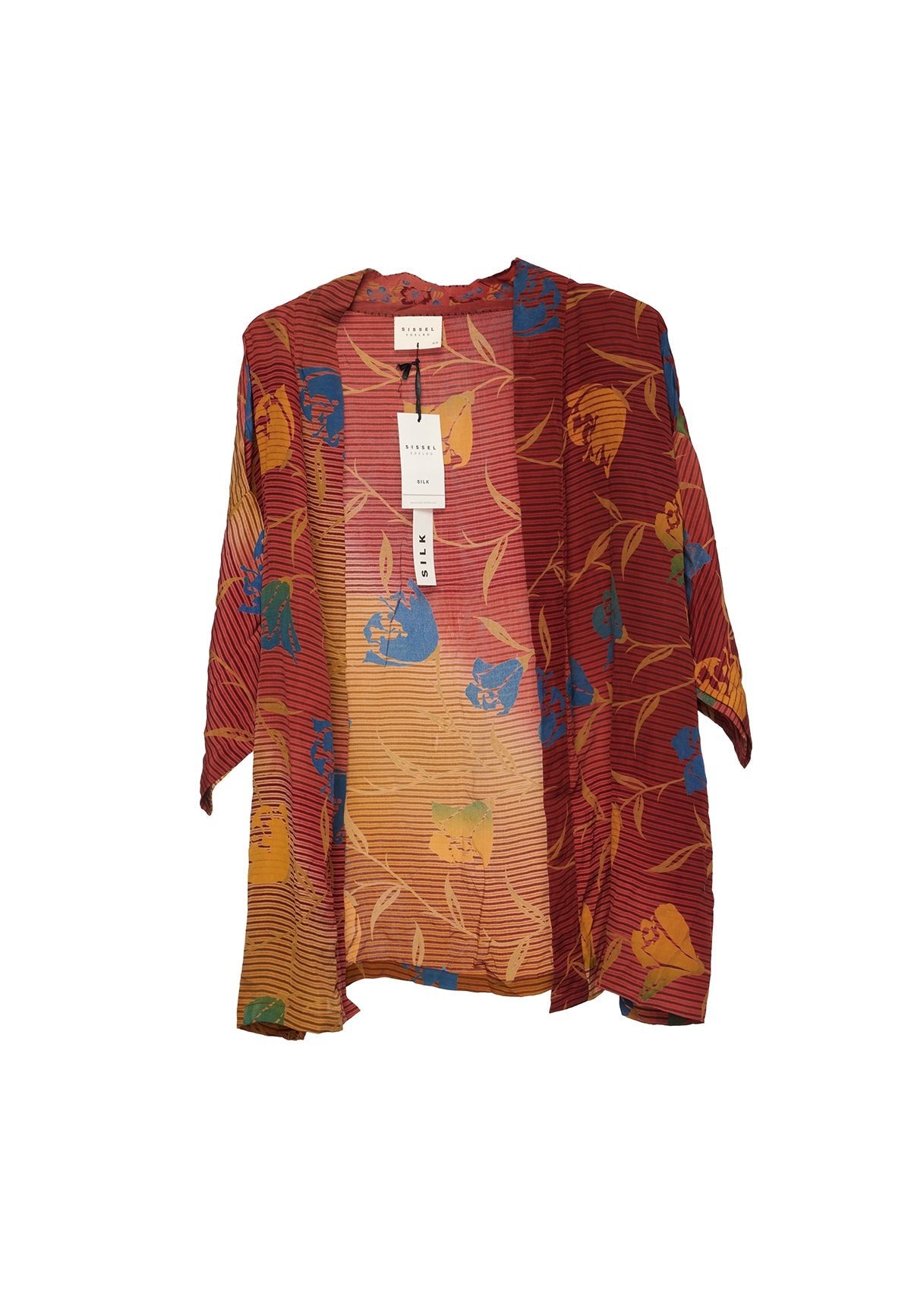 LOTUS SILK KIMONO - Moeon