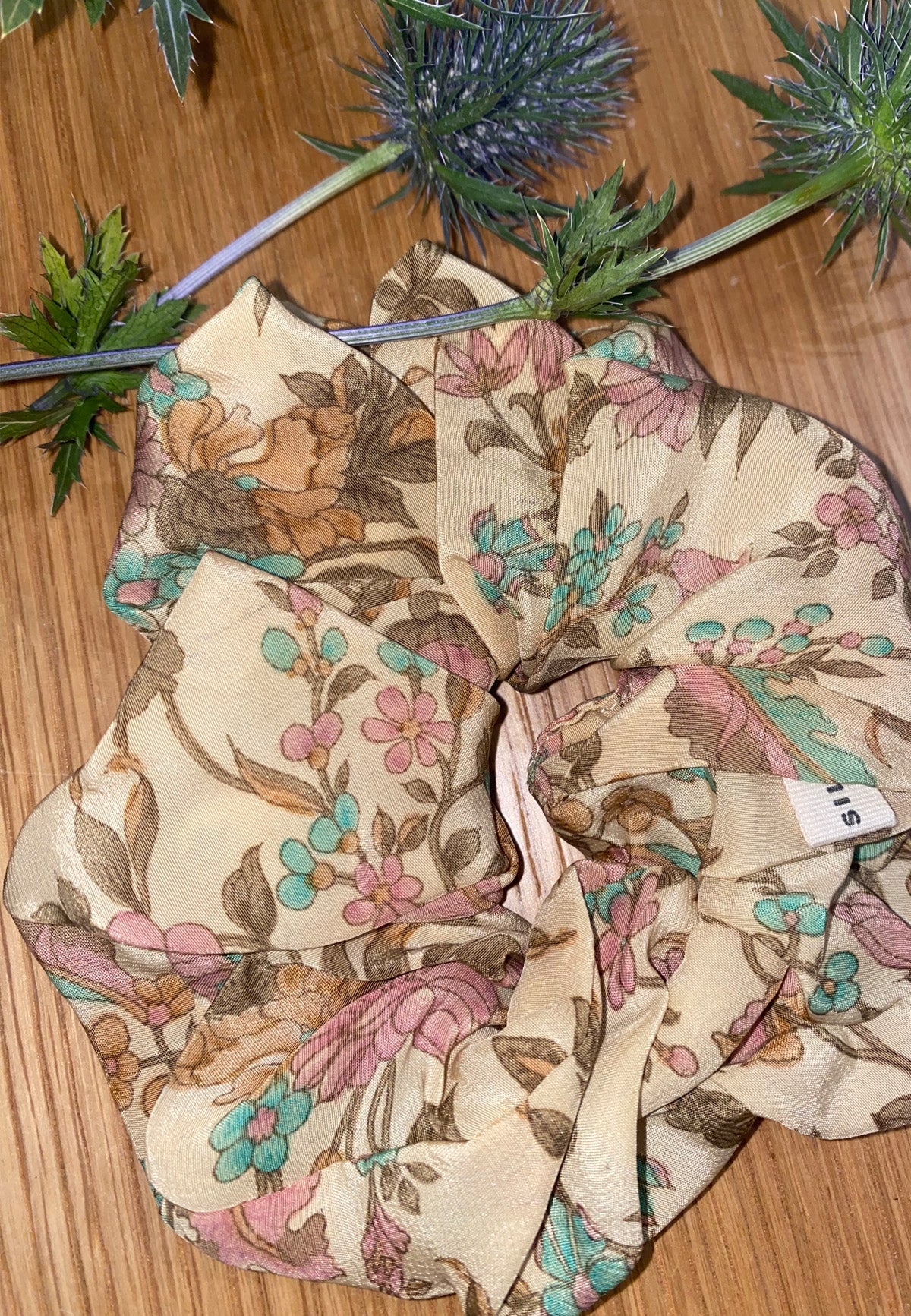 MEADOW SILK SCRUNCHIE - Moeon
