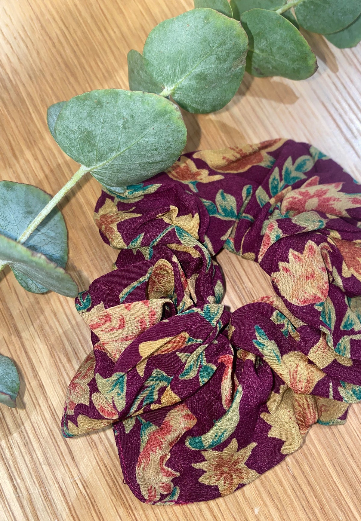 MEADOW SILK SCRUNCHIE - Moeon