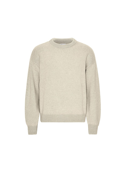 MERINO WOOL OVERSIZED CREW - Moeon