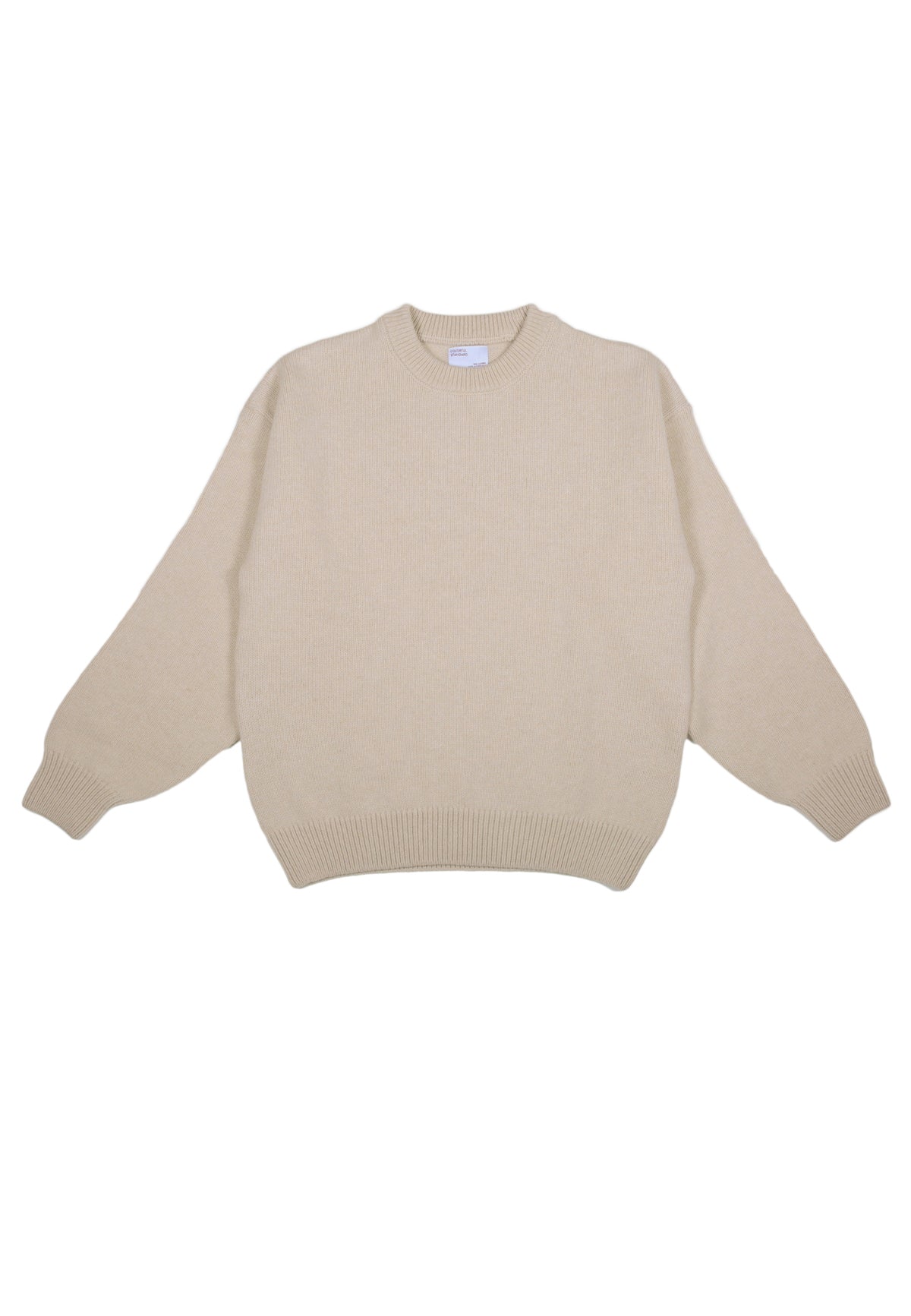 MERINO WOOL OVERSIZED CREW - Moeon