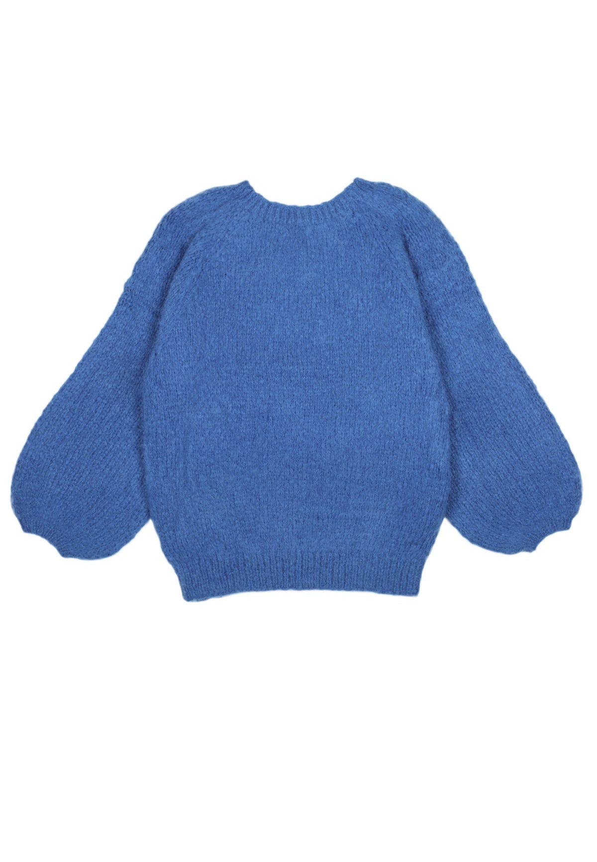 NAOMI KNIT SWEATER AZURO - Moeon