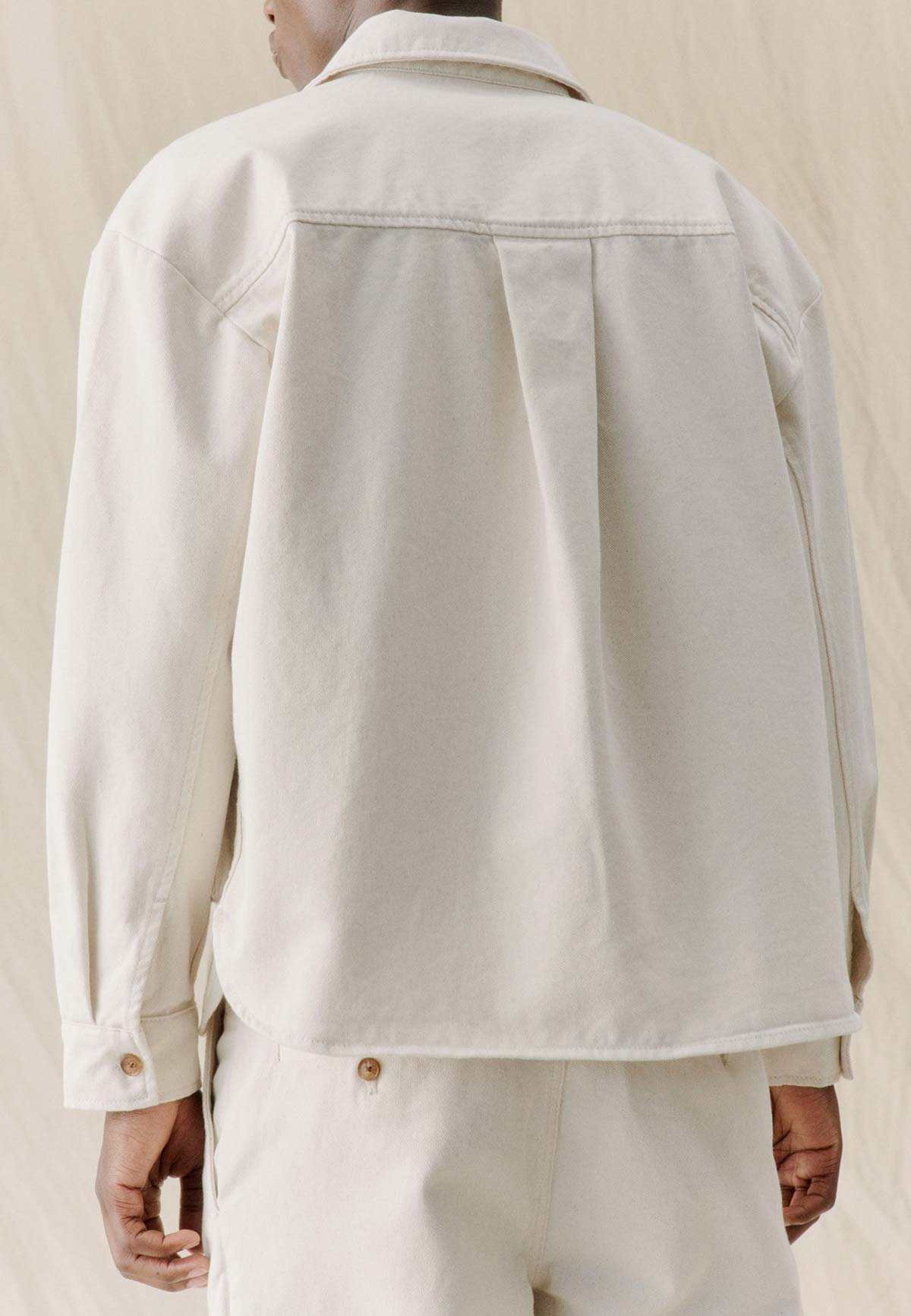 OBSTACLE OFF WHITE SHIRT - Moeon