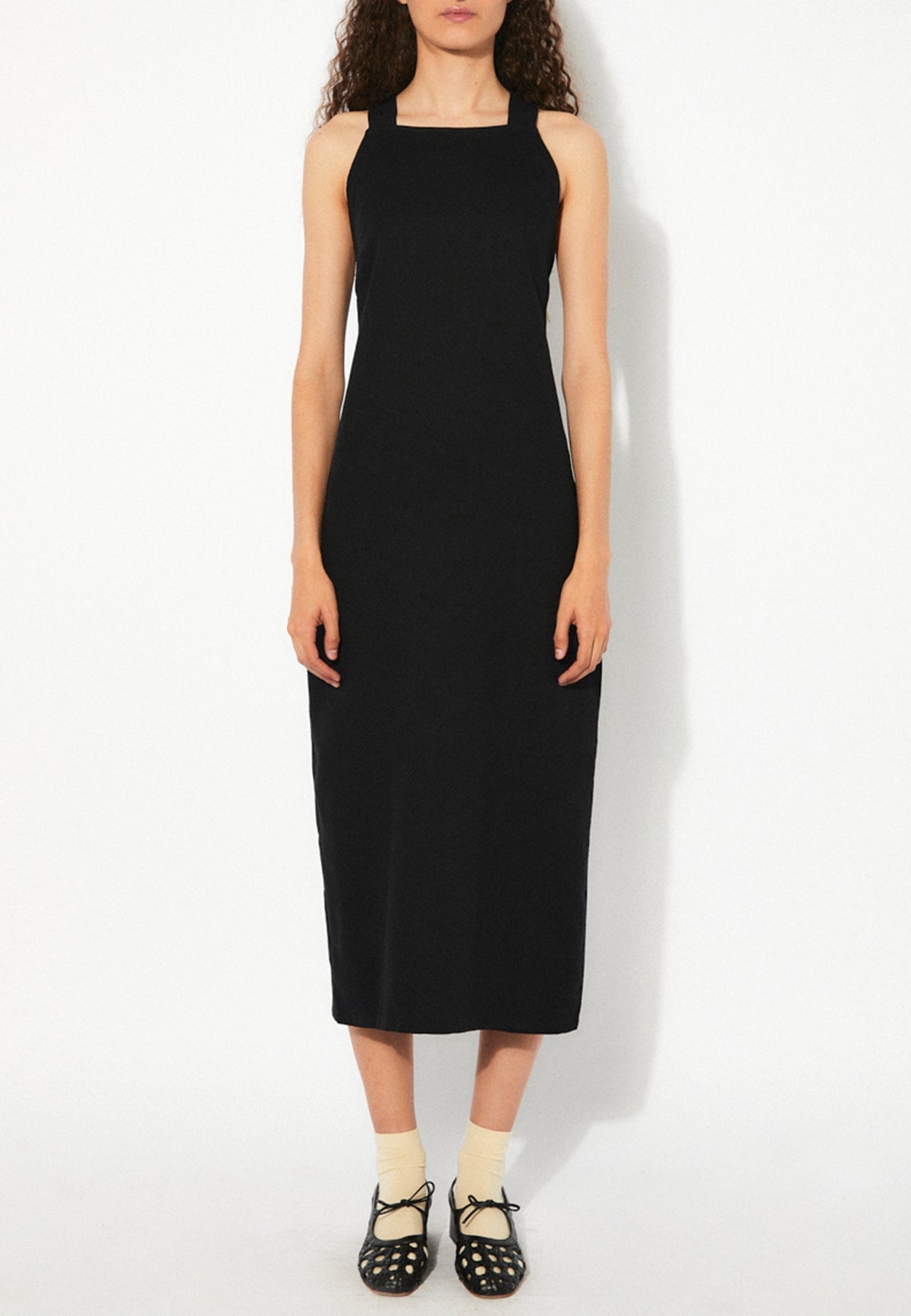 OYSTER DRESS BLACK - Moeon