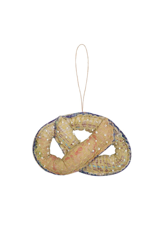 PRETZEL SILK ORNAMENT - Moeon