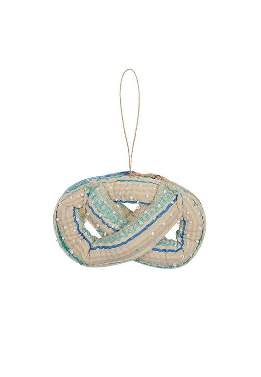 PRETZEL SILK ORNAMENT - Moeon