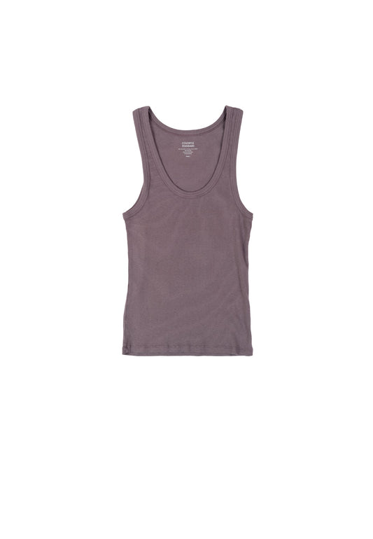 RIB TANK TOP - Moeon