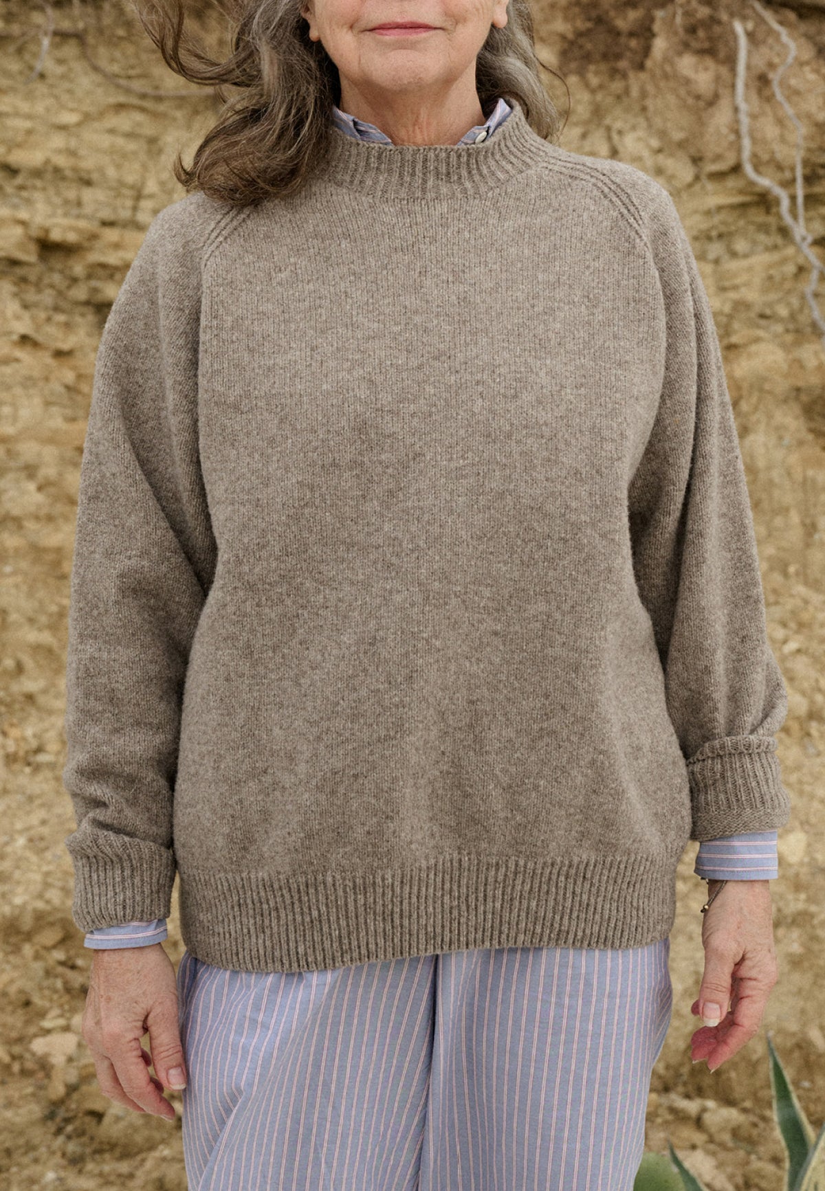 SOAR PULLOVER MERINO WOOL - Moeon