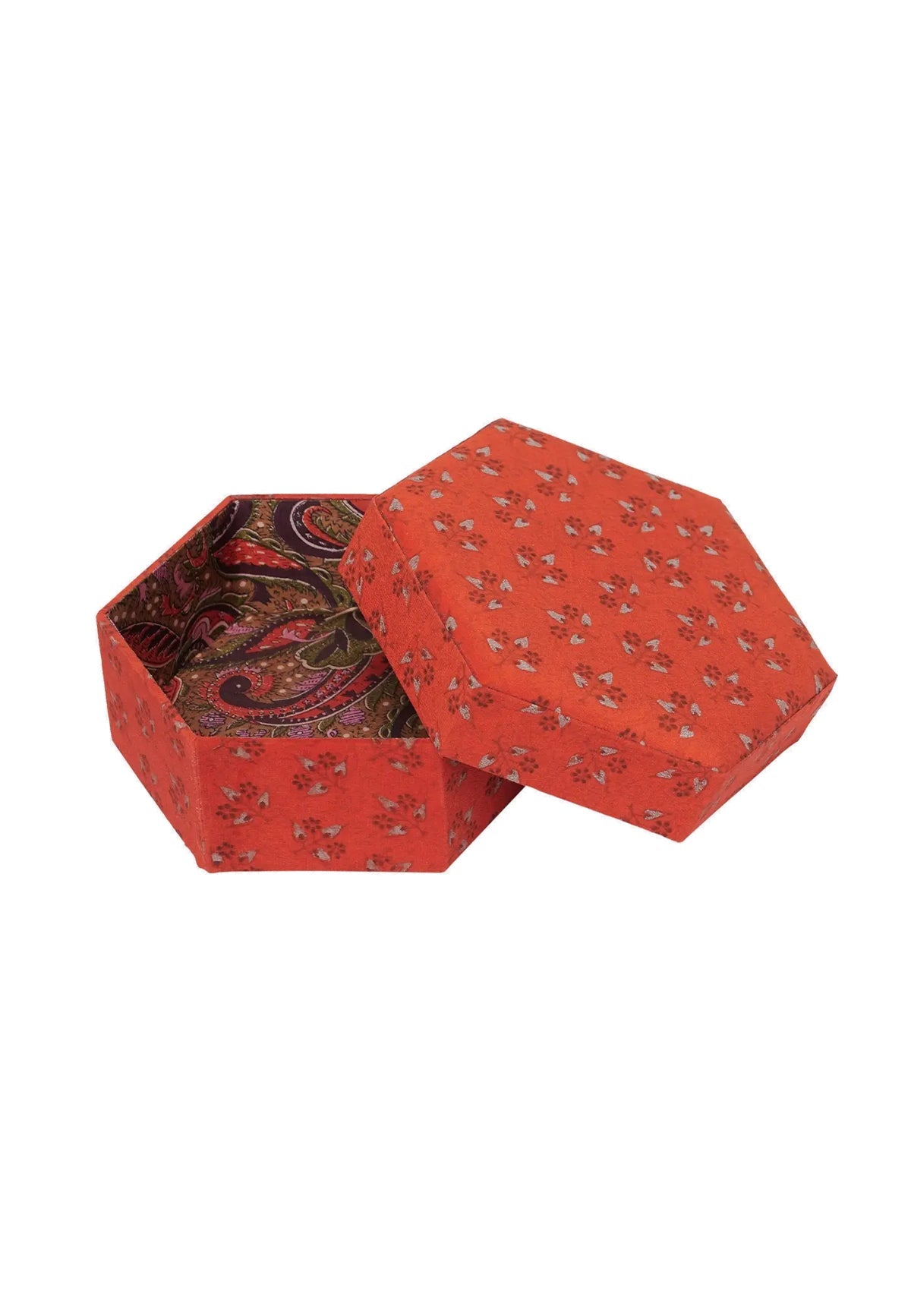 SUSAN HEXAGON SILK BOX - Moeon