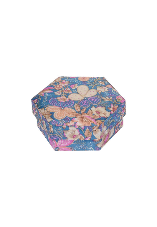 SUSAN HEXAGON SILK BOX - Moeon