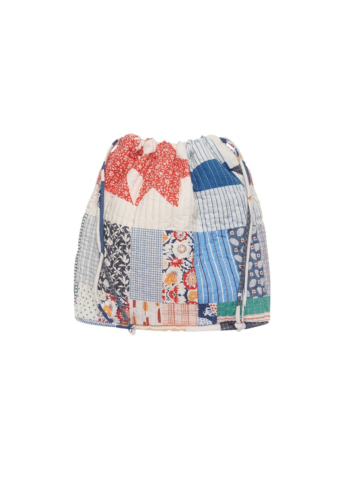 TIANA COTTON BAG FLOWER PATCHWORK - Moeon