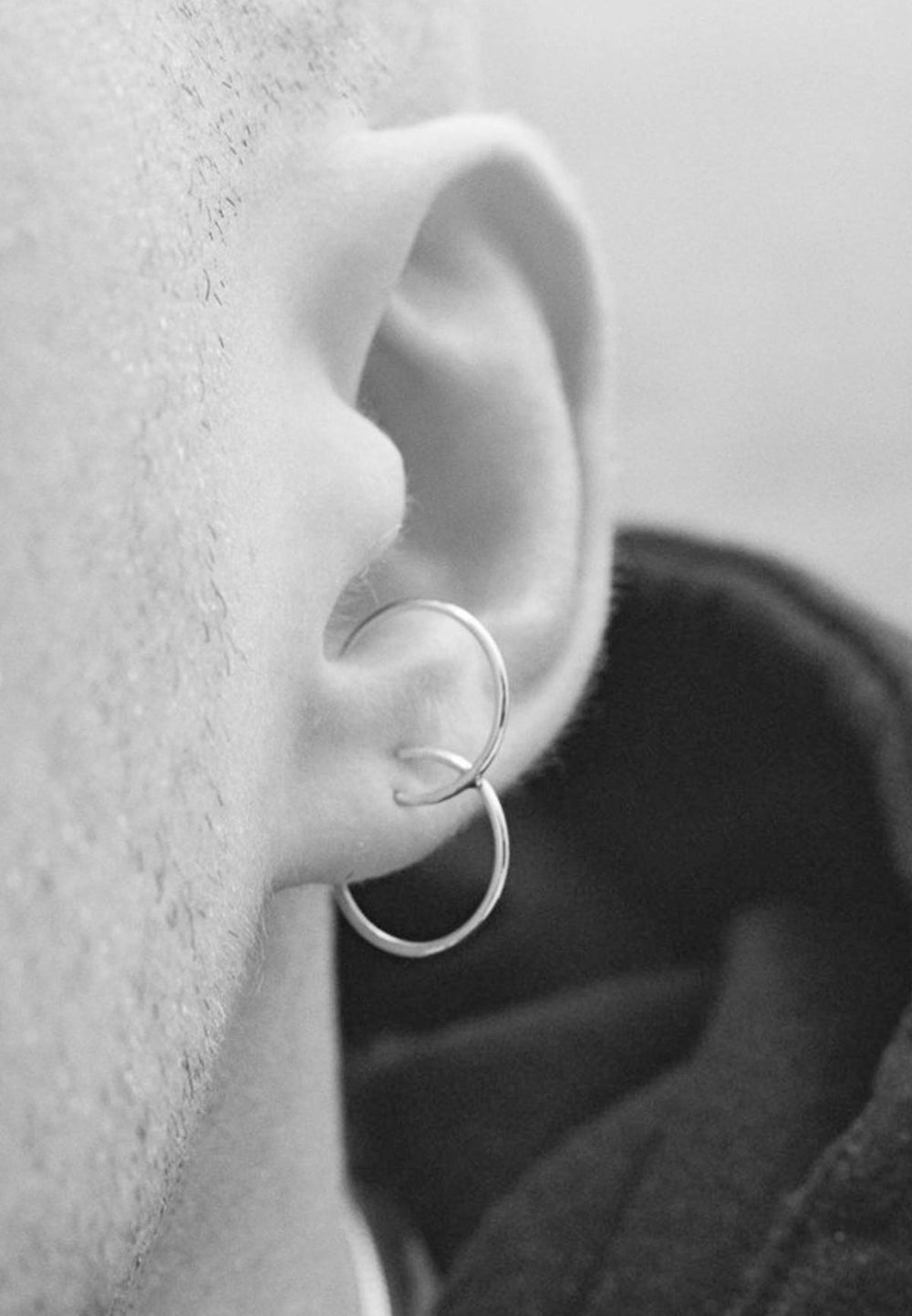 BOUND HOOPS SILVER - Moeon