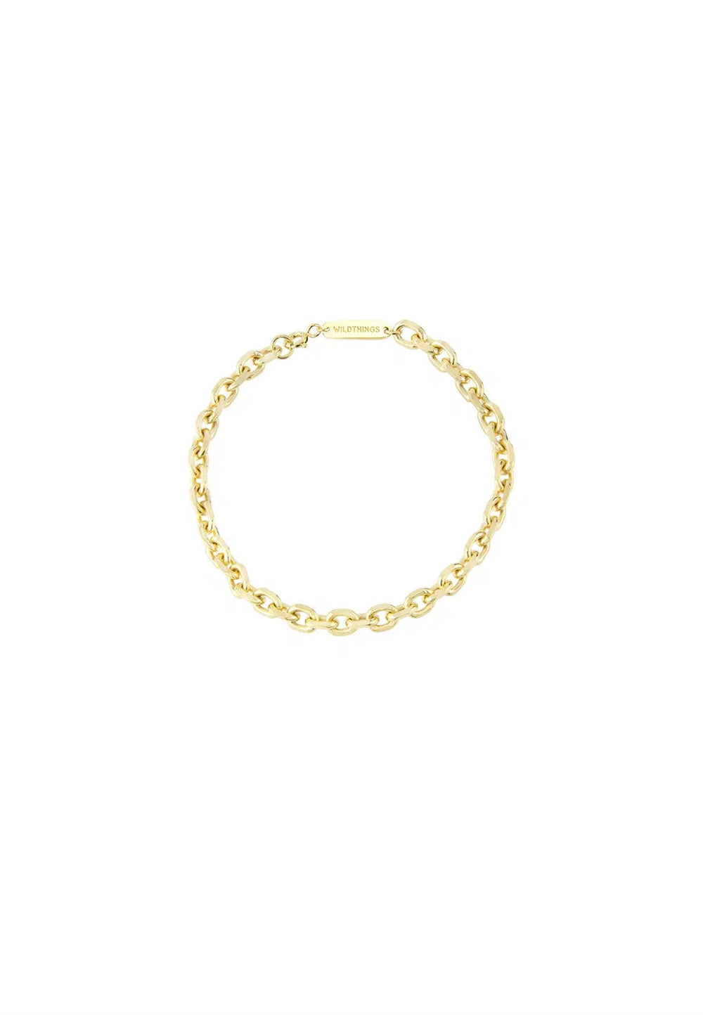 CHUNKY CHAIN BRACELET GOLD PLATED - Moeon
