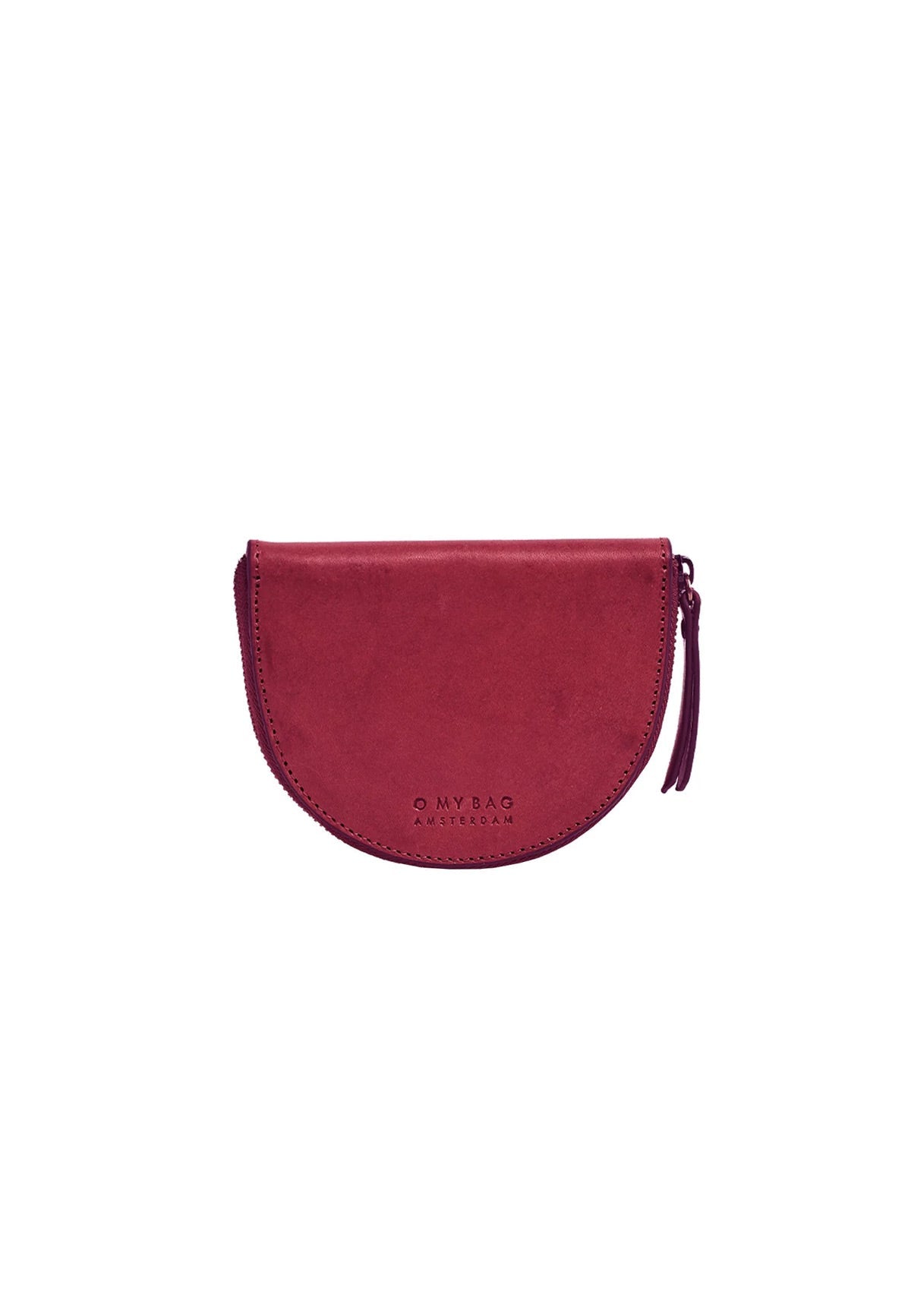 LAURA'S COIN PURSE RUBY LEATHER