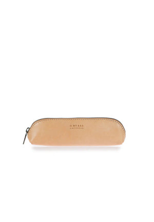 PENCIL CASE SMALL NATURAL CLASSIC LEATHER - Moeon